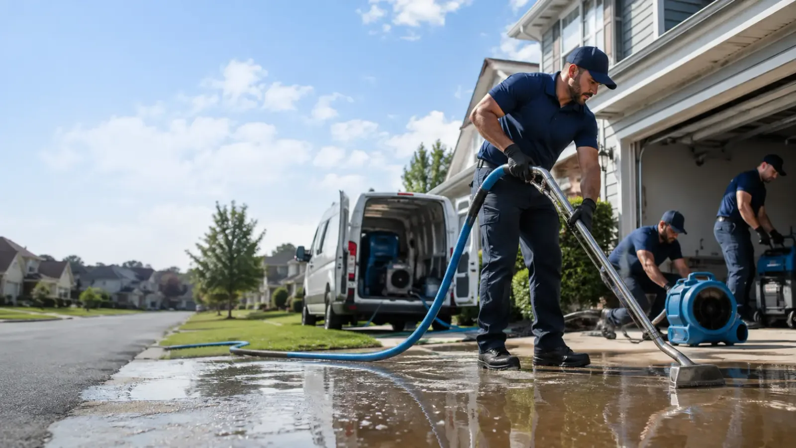 Flood Damage Restoration in Schulter, OK
